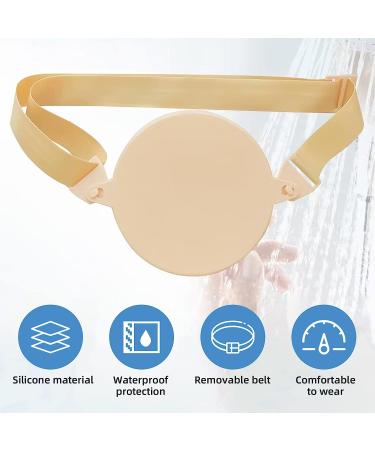 Waterproof Ostomy Stoma Guard Shield with Adjustable Belt - Shower and Wound Protector for Bathing - Ostomy Supplies Accessory - Buy Online on GoSupps.com