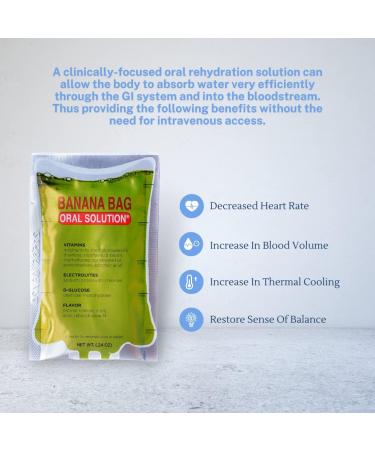 Banana Bag Sweet Orange Electrolyte & Vitamin Powder Packet - Pack of 5 - Buy Online on GoSupps.com