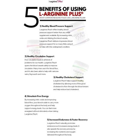 L-Arginine Plus Raspberry Flavor 3-Pack - Supports Blood Pressure, Cholesterol, Energy, and Muscle Development - Buy Online on GoSupps.com