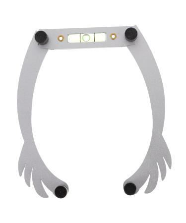 Healeved 3pcs Eyebrow Threading Kit Eyebrow Shaping Kit Brow Ruler Stencils Eyebrow Ruler Fold Aluminum Alloy