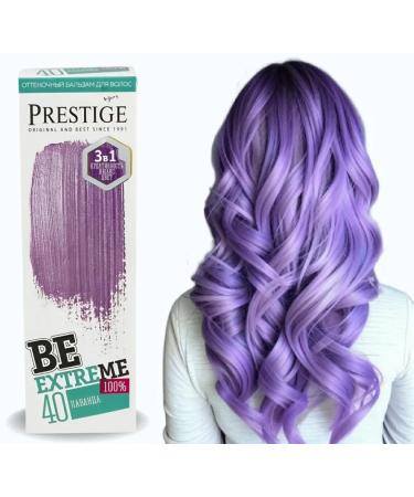 Rosa Impex Semi-permanent hair dye balm 40 Lavender BeEXTREME 100% No Ammonia No Parabens No PPD Balzam ottenochny bezsulfatny dli volos 40 Lavanda