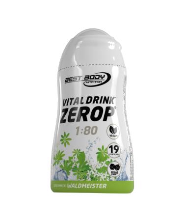 Best Body Nutrition Vital Drink Mix up 1:80 Waldmeister Flavor Drops, 6 x 48 ml