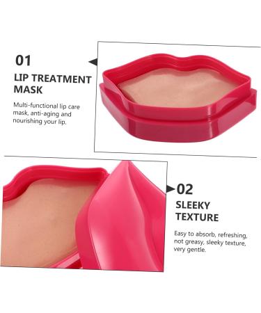 FRCOLOR 40Pcs Lip Mask Lip Peeling Lip Masks Repairing Moisturizing Lip Reduces Lip Lines Masks Lip Sleeping Masks Sleeping Lip Masks Balm Nonwoven Fabric Care Full - Buy Online on GoSupps.com