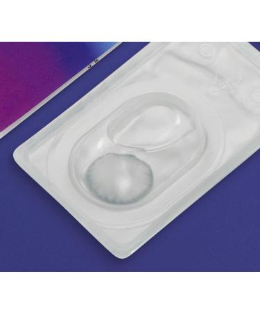 Buy Colored Monthly Contact Lenses - Soft Hydrogel - Natural Bianco Gray - 2 Pieces + Lens Container - No Starch 0.0 Diopters - Buy Online on GoSupps.com