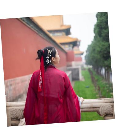 Gogogmee 1 Pair Butterfly Hair Clip Chinese Hair Sticks Japanese Vintage Hairpin Shell Hair Accessories Qipao Hair Barrettes Pearl Hair Clips Antique Tassel Hair Barrette Hair Pin Metal - Buy Online on GoSupps.com