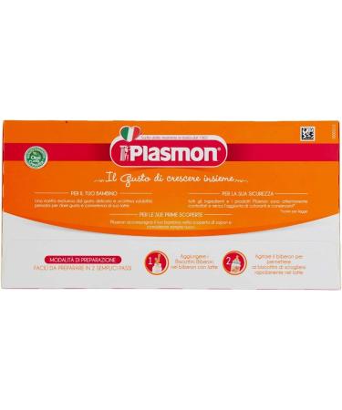  Italian Gourmet E.R. Plasmon First Months Biscuit Bottle From 4 Months 600 g + Italian Gourmet Pulp 400 g - Buy Online on GoSupps.com
