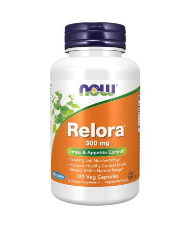 NOW Supplements Relora 300mg Capsules 120 Count