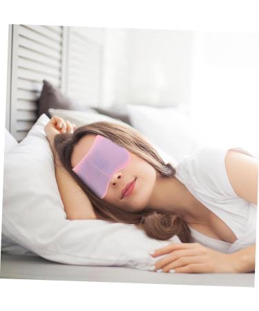 FRCOLOR 1 Set Gel Eye Mask Adjustable Pink Gel Sheet Travel Hood 65X2CM Pink - Buy Online on GoSupps.com