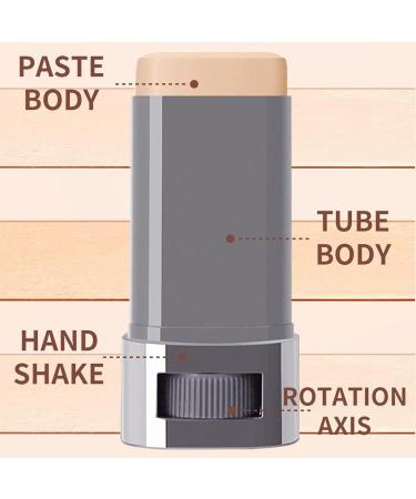  Generisch Concealer Stick Concealer Makeup Concealer Concealer for Dark Circles 30g Soft Durable Full Coverage Dark Circle Concealer for All Women Girls - Buy Online on GoSupps.com