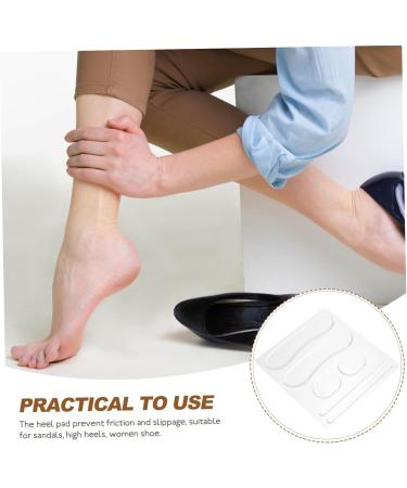Buy Healeved Clear Heel Inserts - 4 Sheets Silicone Heel Cushions for Women - Invisible Heel Pads for Ultimate Comfort | International Shipping - Buy Online on GoSupps.com