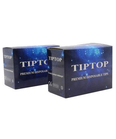 Autdor 100Pcs Disposable Tattoo Tips Mixed for Various Needle Sizes | Sterilized Plastic Tattoo Tips | Round/Flat Mixed-2 - Buy Online on GoSupps.com