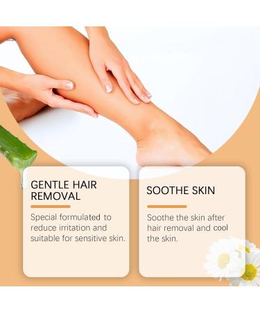  JASUBAI Set of 2 gentle and soothing facial hair removal creams for women suitable for sensitive skin painless hair removal for the face bikini area legs and underarms - Buy Online on GoSupps.com