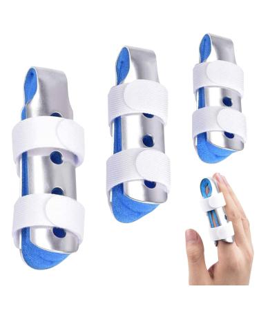 DGUSO 3 piece of finger rail finger rail middle finger finger rail small finger adjustable rail for broken thumb or arthritic trigger toe