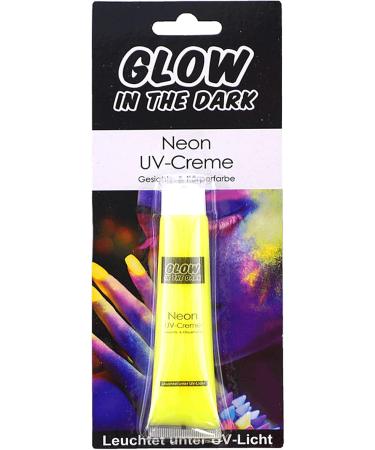  Sternfabrik Glow in the Dark Neon UV Cream for Face and Body Yellow 28ml Glows under UV light Party Highlight (green) - Buy Online on GoSupps.com