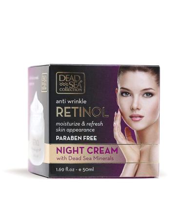 Dead Sea Collection Retinol Anti Wrinkle Night Cream with Minerals