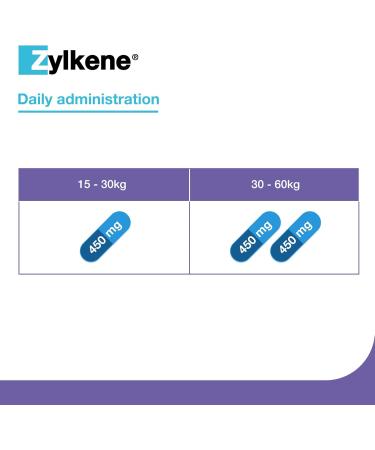 Zylkenee 450mg - 20 Capsules | Natural Stress Relief Supplement for Pets | Fast International Shipping - Buy Online on GoSupps.com