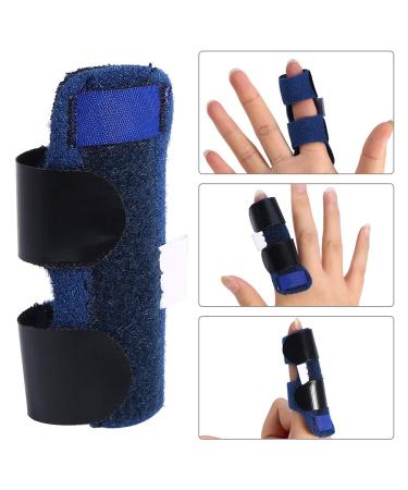 Finger Splint for Pain Relief | Adjustable Finger Corrector & Straightener for Mallet Finger & Tendon Repair - Buy Online on GoSupps.com