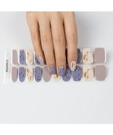 5D Full-Cover Nail Stickers DIY Nail Art Decals Waterproof Women Manicure  Decor | eBay