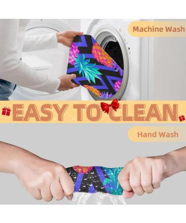 Colorful Pineapple Beard Bib Apron - Non-Stick Waterproof Hair Catcher for Men | Perfect Grooming Gift - Buy Online on GoSupps.com