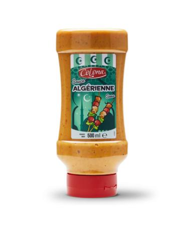 Colona Algerina Colona Sauce Algerian Sauce Bottle TopDown 500 ml