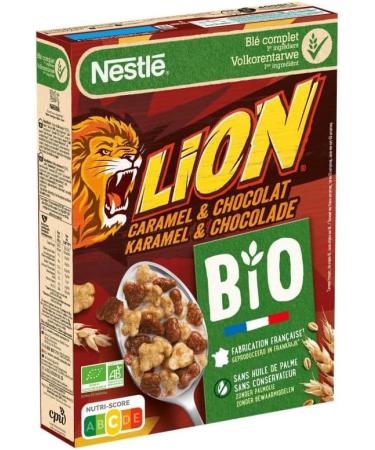  G n rique LION - Organic Cereal 400g: The delicious organic breakfast for an energy-filled day! - Pack of 3 - Buy Online on GoSupps.com