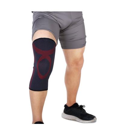 Buy Knee Support Brace for Volleyball Soccer & Basketball - Elastic Compression Sleeve for Men & Women - Buy Online on GoSupps.com
