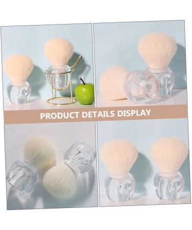 minkissy Beauty Makeup Brush Face Blusher Brush Cosmetics Blush Brush Foundation Blush Brush Loose Powder Brush Women Cosmetics Brush Blush Brush Round Top Plastic Fluffy Cream - Buy Online on GoSupps.com