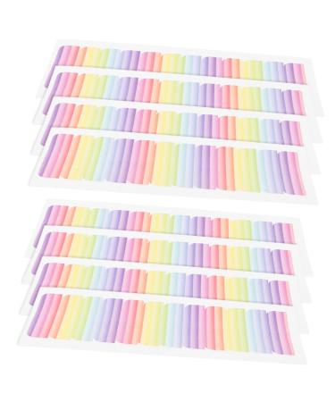 Ipetboom 8 Sheets Traceless Wig Film Glue for Wigs Wig Glue Tape Wig Accessories to Hold Wig on Scalp Tape for Wigs Wig Installation Kit Hair Ribbons Bold Hold Tape Lace Pu Fiber