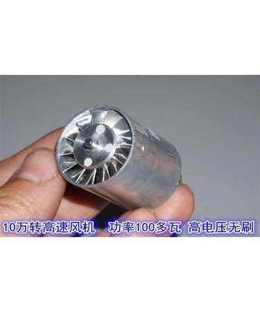 Micro Brushless Ducted Fan High Voltage 100000rpm Aluminum Impeller Hair Dryer Ultra High Speed Brushless Motor 1Pcs - Buy Online on GoSupps.com