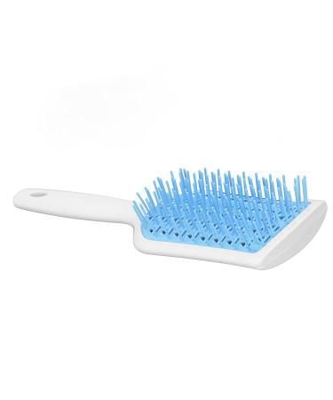 Buy Paddle Brush Set - Aerating Hair Brush for Thick Hair Straightening & Blow Drying - 4 Pack with White Handle & Blue Tooth - Buy Online on GoSupps.com