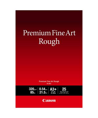 Canon Premium Fine Art Rough Paper (FA-RG1), 13' X 19', 25 Sheets (4562C004)