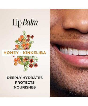 Siyah Organics Lip Balm Honey & Kinkeliba Hydrating & Nourishing 0.7oz - Buy Online on GoSupps.com