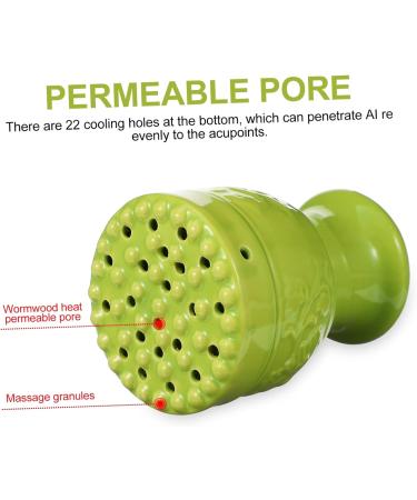 Buy Ceramic Moxibustion Box Set | Premium Moxibustion Tank & Container - International Shipping Available - Buy Online on GoSupps.com