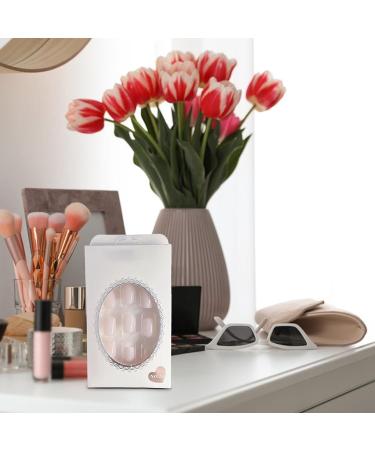 Fake Nails Fake Warable Nails - No Glue Press On Nails Fake Nails Short Removable False Nails Kit for Women - Buy Online on GoSupps.com