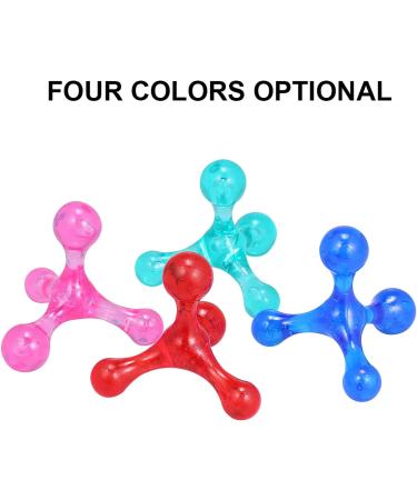 Layhou 4 Point Trigger Point Massage Device - Reflexology Massager for Back Neck Arms & Legs - Green - Buy Online on GoSupps.com