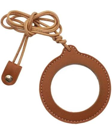 Magnifying Glass Necklace Vintage Leather Strap Necklace Magnifying Glass Magnifier Pendant Magnifier for Book Magnifier Pendant Leather Holder - Buy Online on GoSupps.com