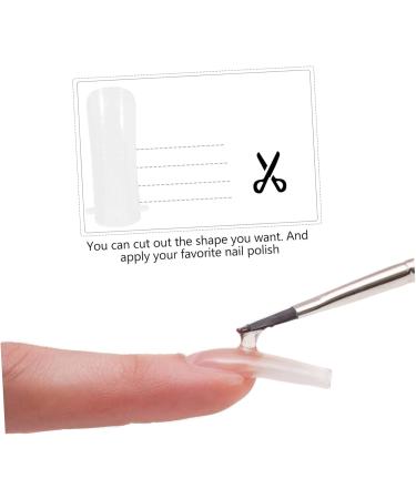 DOITOOL 7 Sets Nail Extension Set Finger Extension Manicure Tool Plastic Doll Heads Nail Form Clips Nails Accessories Nail Kit Nail Art Accessory Nail Set Double Head Aluminum Alloy - Buy Online on GoSupps.com