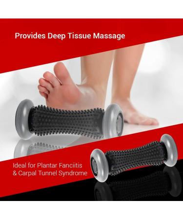 6-Piece Foam Roller Set for Pain Relief and Deep Tissue Massage | Includes Back Roller, Massage Stick, Foot Roller, and More - Buy Online on GoSupps.com