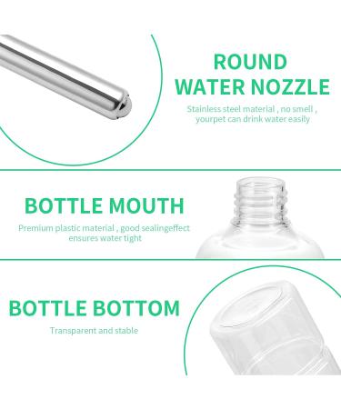 BULZEU Rabbit Water Bottle - Portable Hanging Drinking Bottle for Small Pets(65 characters - Buy Online on GoSupps.com
