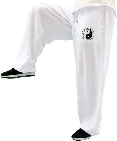 Taichi Lantern Pants - XX-Large White | Tinymori Kung Fu Uniform - Buy Online on GoSupps.com