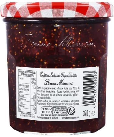 Bonne Maman Purple Fig Jam 370 g Pack of 4 - Buy Online on GoSupps.com