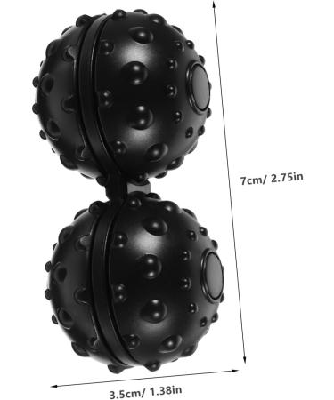 Gleavi Rattan Trigger Point Massage Balls - Lacrosse & Yoga Roller for Muscle Relief - Double Peanut Massage Roller - Buy Online on GoSupps.com