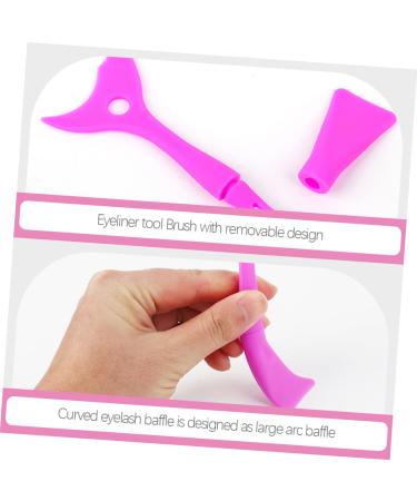 FOMIYES 4 pcs Eyeliner Baffle & Mascara Eyelash Shield Applicator - Perfect for Eye Makeup & Lash Lift - Includes Multifunctional Eyelash Comb (15x3.2cm - Buy Online on GoSupps.com