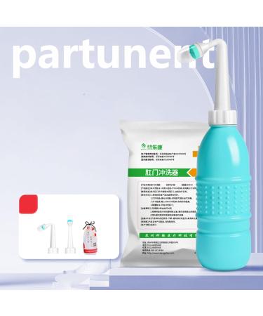 Feminine cleansing bottle LDPE EVA 400 ml | Feminine vaginal douche with container reusable douche cleaning system for vaginal washing manual no power supply required hygiene - Buy Online on GoSupps.com