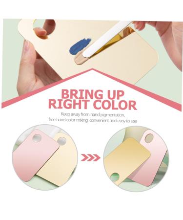Balacoo 6 Sets Nail Art Palette & Cosmetic Mixing Plates for Makeup Eyelash & Acrylic - International Shipping Available - Buy Online on GoSupps.com