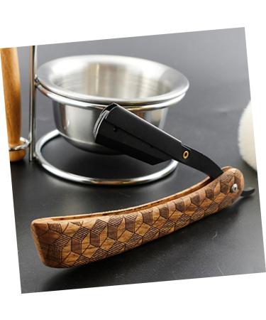 Angoily Manual Razor for Men - Premium Stainless Steel Facial Hair Shaver Mustache Trimmer & Barba Afeitadora - Buy Online on GoSupps.com