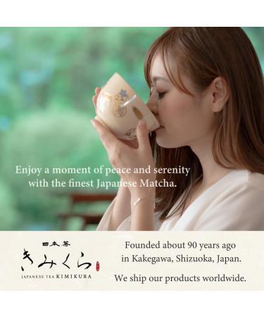 Premium ORGANIC CEREMONIAL Grade Matcha from Kagoshima JAPAN | Japanese Tea KIMIKURA | Matcha KIMIKURA (30g tin) - Buy Online on GoSupps.com