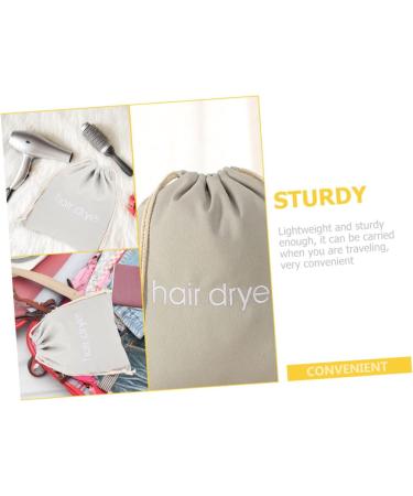 DRESSOOS 4pcs Hair Dryer Storage Bag Anti-scratch Bags Hair Dryer Holders Hair Dryer Organizer Bag Hair Dryer Organizers Creative Storage Bag Outdoor Hair Dryer Bags Travel Supplies 33.00X30.00X0.50CM Light Grey - Buy Online on GoSupps.com
