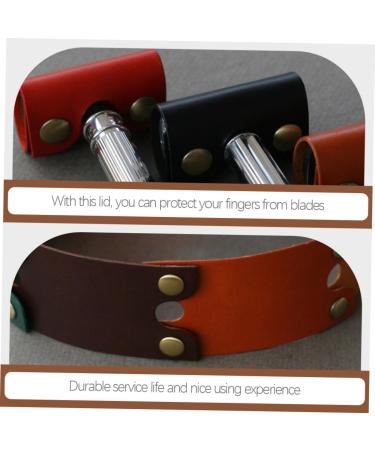 Minkissy 12-Piece Flamingo Razor Set for Men | Protective Leather Case & Scratch-Resistant Covers | International Shipping Available - Buy Online on GoSupps.com