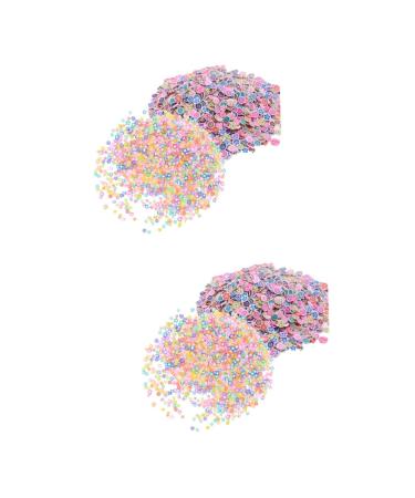 FRCOLOR 4000 Pcs 3d Nail Flowers Rhinestone Nail Art Sticker Nail Decorations for Nail Art Phone Stickers Floral Nail Stickers Polymer Slices Nail Art Nail Patches Christmas Rhinestones